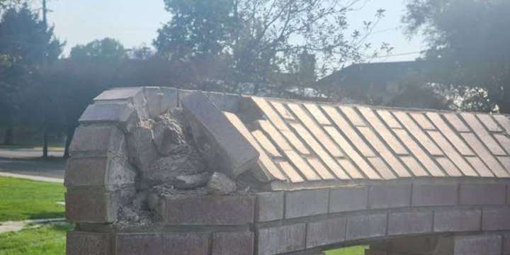 Veterans memorial vandalized in Buhl