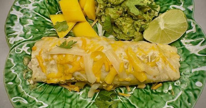 Easy Salsa Verde Enchiladas are perfect for a party or no-brainer weeknight meal