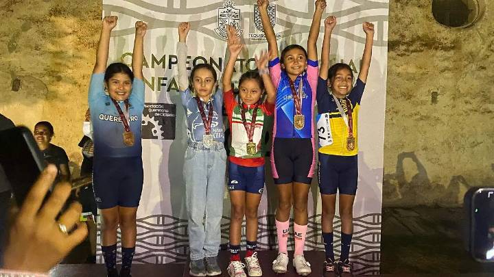 Halcones Celaya conquistan medalla de plata en el Nacional Infantil de Ciclismo