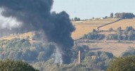 Halifax fire LIVE as huge black smoke billows over town and is seen for miles