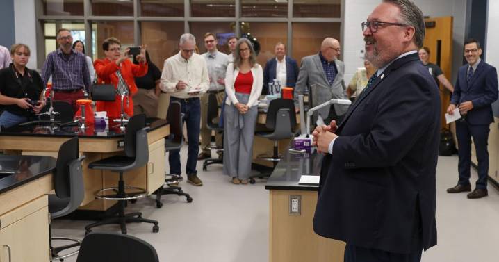PNW unveils new microbiology lab on its Westville campus