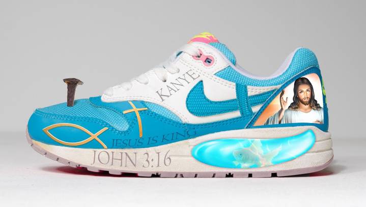 Kanye West Releases New Special Edition Jesus Nikes
