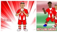 Como en Liverpool, a Luis Díaz ya le componen canciones en Bayern Múnich: pegajoso ritmo y con video en caricatura se hace viral