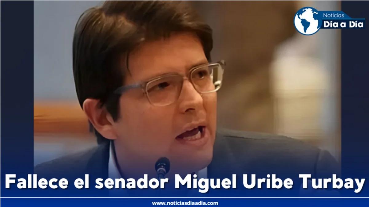 Fallece el senador Miguel Uribe Turbay, víctima de atentado en Bogotá