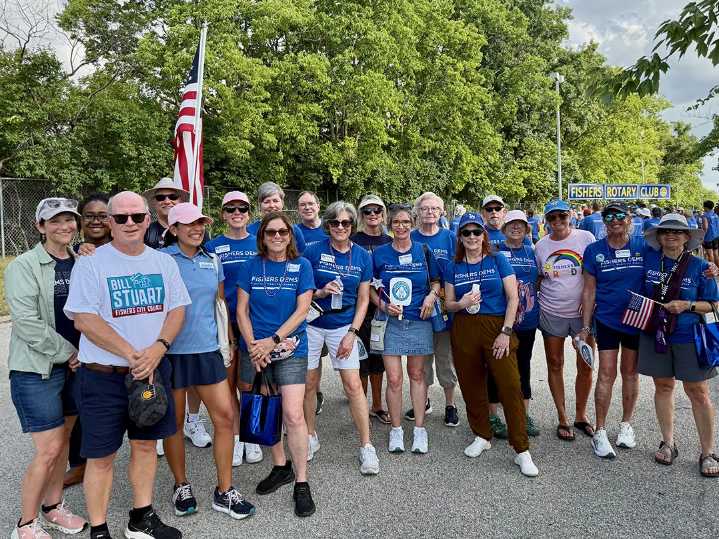Fishers Democratic Committee celebrates one