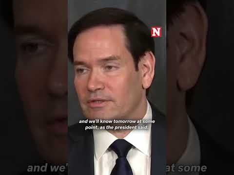 Rubio: Trump Will Look Putin 'In The Eye' To See If Peace Is Possible