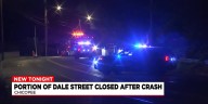 Dale St in Chicopee closed after crash
