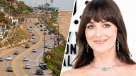 Distracted driving not tolerated on PCH. Dakota Johnson knows first hand