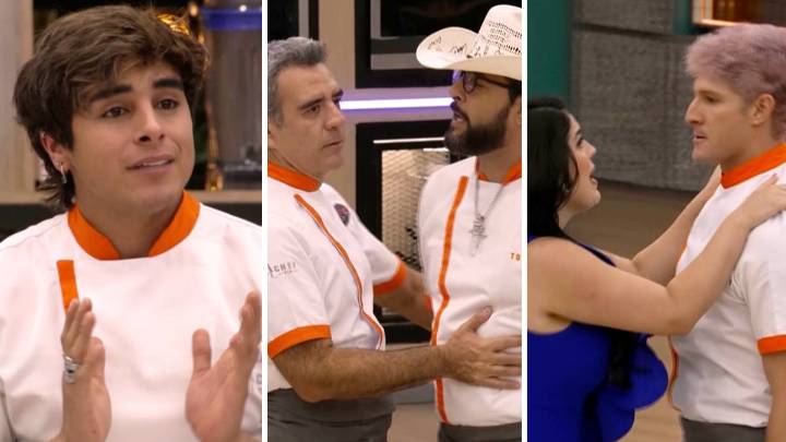 Matías, Paco y Jerry casi se van a los golpes en Top Chef VIP