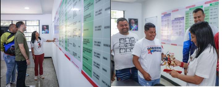 Vicepresidenta supervisó proyecto juvenil en San Agustín aprobado en Consulta Popular
