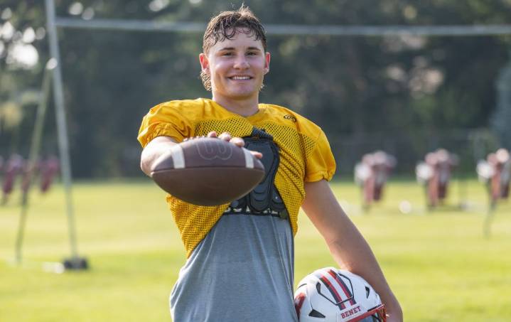 Football: New Benet QB Ben Clevenger knows 'what it takes'