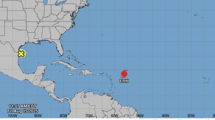 Erin becomes first hurricane of Atlantic season