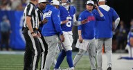 Giants' Jaxson Dart clears concussion protocol after taking a hit in preseason game vs. Patriots