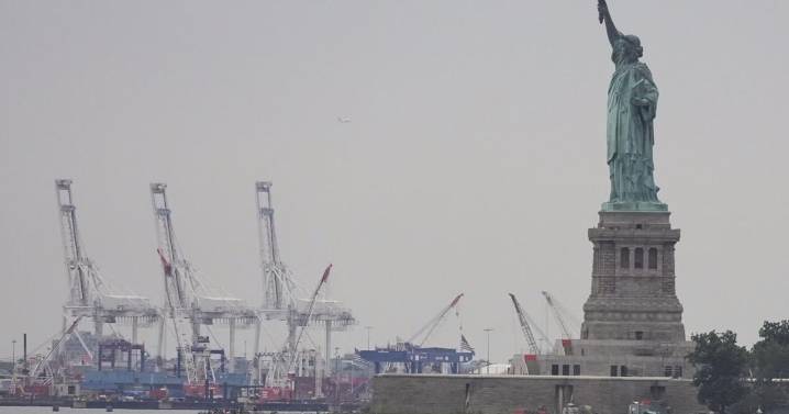 Trump's broad tariffs go into effect just as US economic pain is surfacing