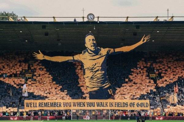 Wolverhampton recordó a Diogo Jota en su duelo ante Manchester City en la Premier League