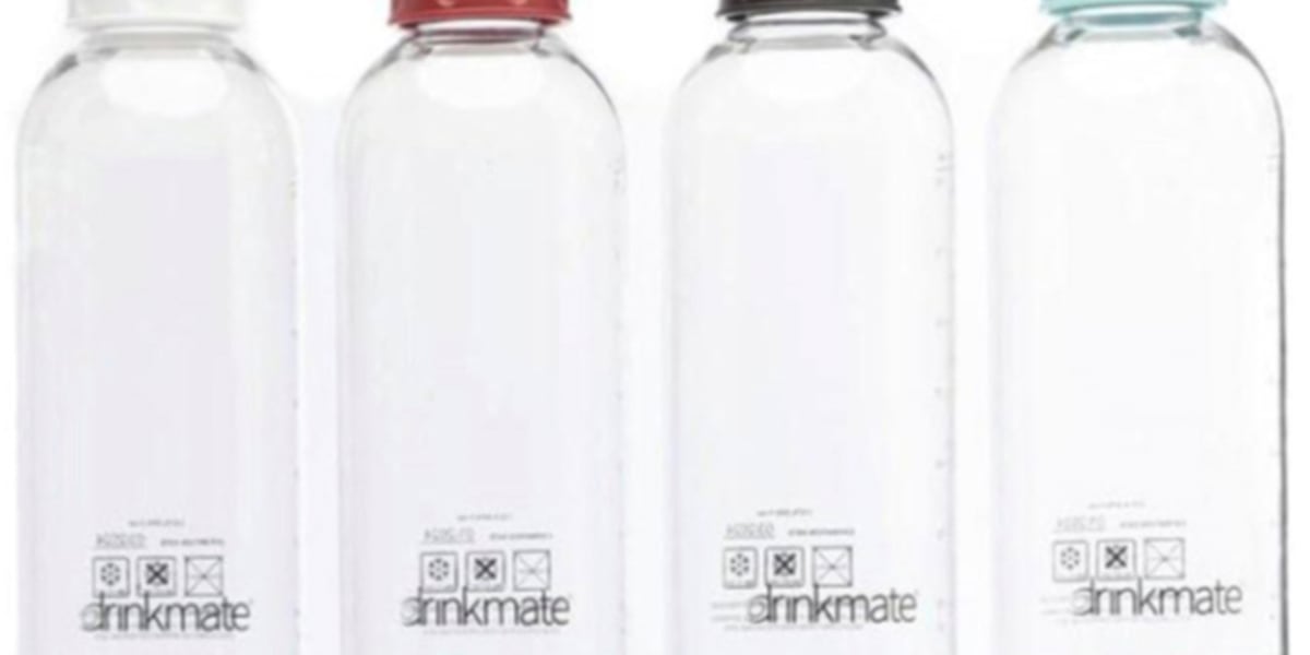 Drinkmate recalls over 100,000 carbonation bottles due to explosion risk