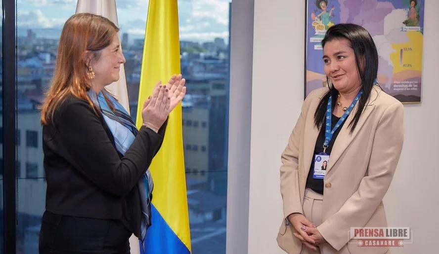 Shirley Rincón Márquez, nueva Defensora del Pueblo en la Regional Casanare