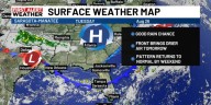 Front reduces rain chances before typical Florida pattern returns