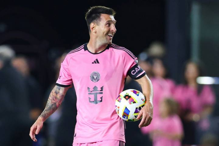 Messi sufrió «una lesión muscular leve», anuncia el Inter Miami