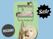 Umbra’s Summer Sale has up to 40% off stylish storage, like this clever entryway shelf