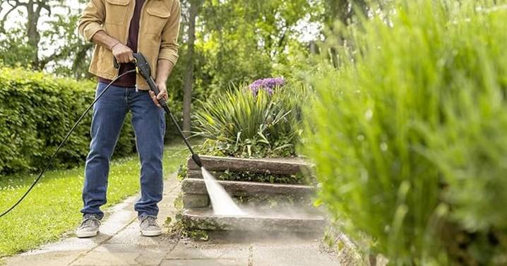 Home pressure washer gets £50 cut as gardeners 'can't believe difference' after use