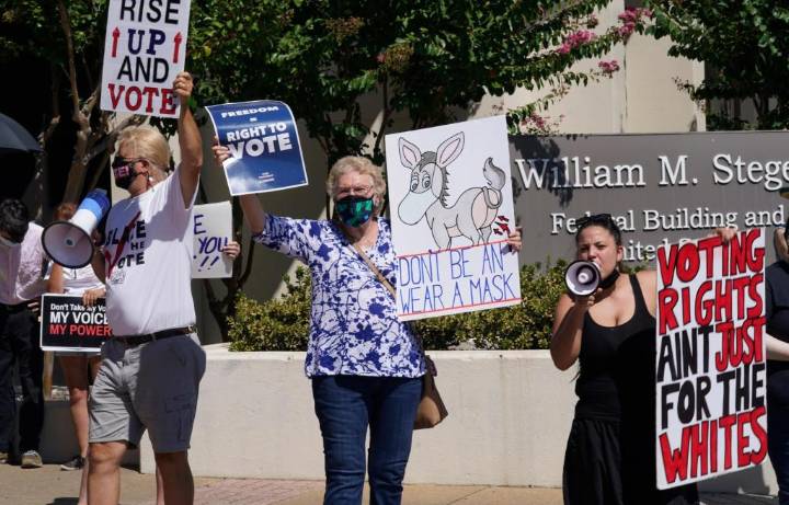 9 people plead not guilty in a Texas elections probe involving ‘vote harvesting’