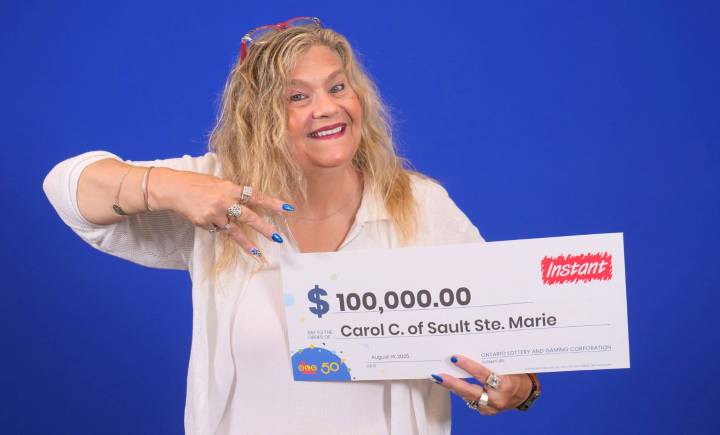 Sault woman wins third big lottery prize