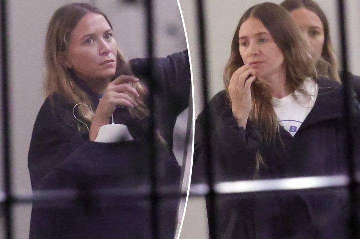 Mary-Kate and Ashley Olsen go makeup-free in the Hamptons