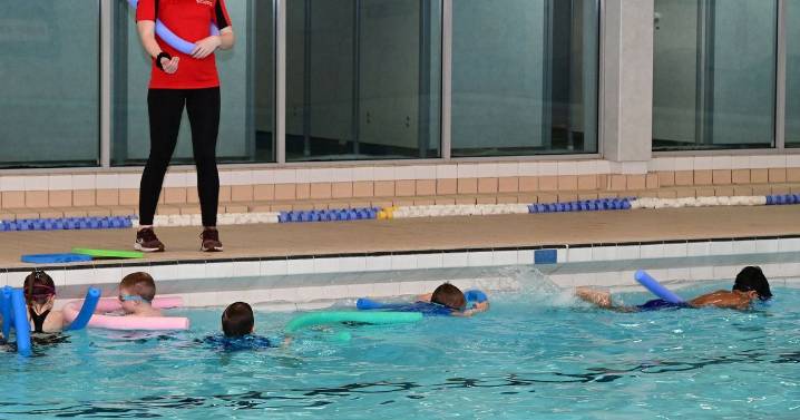 Falkirk swimming pools safe from closure as record numbers attending lessons