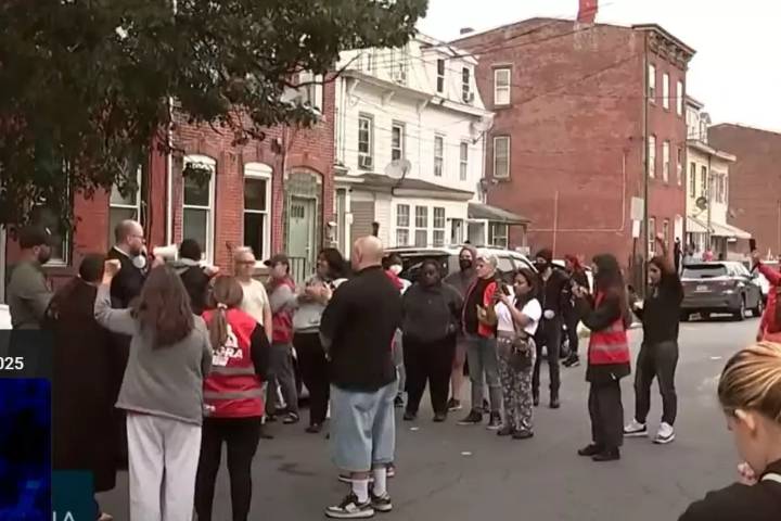 Trenton residents rally against ICE raid, blocking arrests