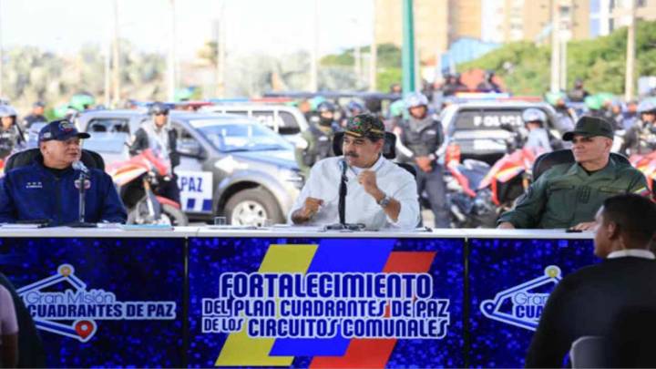 Presidente Maduro lanza nueva estrategia ofensiva para la seguridad interna en el país