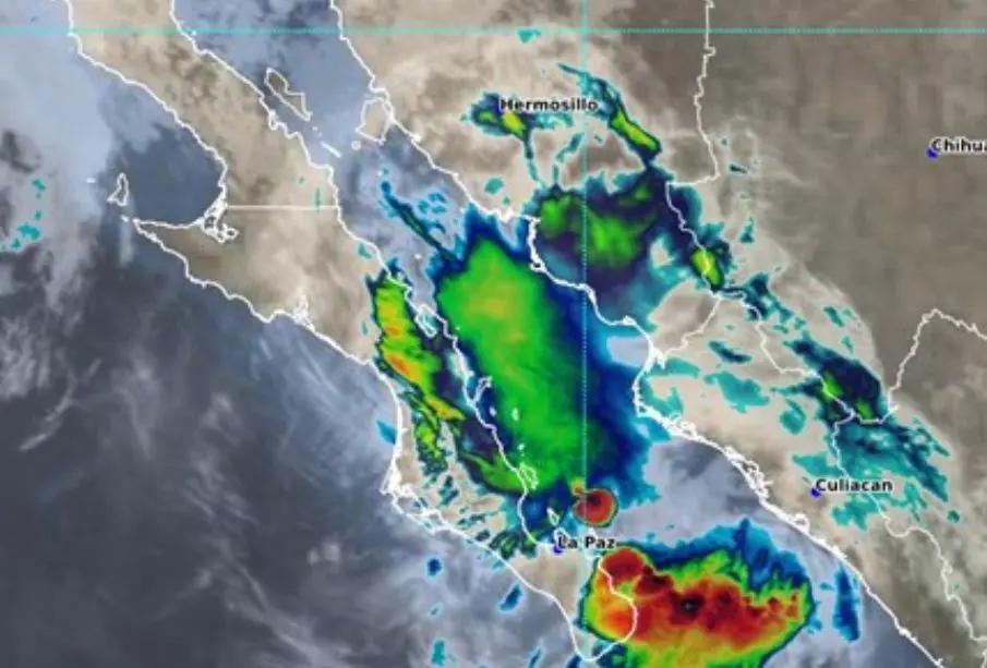 Lluvias muy fuertes en Baja California Sur HOY 28 de agosto: pronóstico del SMN