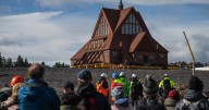 Why a 113-year-old, wooden church in Sweden was rolled away