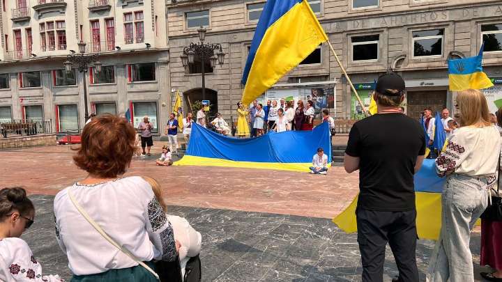 Asturias, con los ucranianos en la conmemoración de su independencia