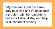 Man Leaves His Marriage After Refusing To Let Wife’s Daughter Live With His Kids