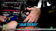 ¡Increíble! Así se quedó la bota de Fermín Aldeguer tras su podio en el GP de Austria