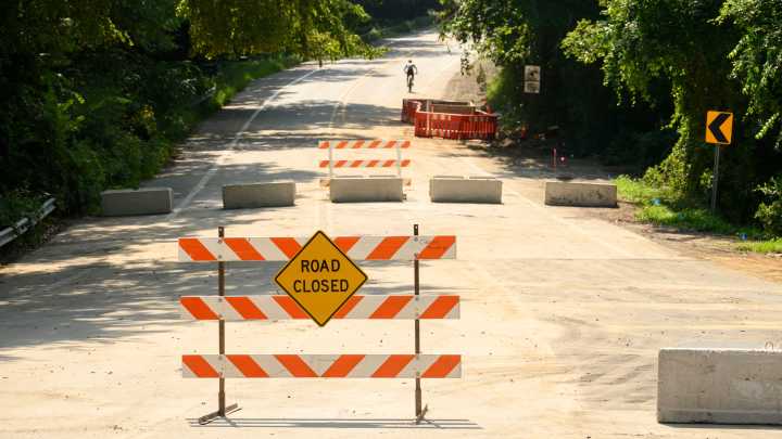 Oakland County road that crumbled in historic rain nears reopening