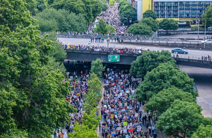 Several anti-Trump demonstrations planned for the Portland area on Labor Day