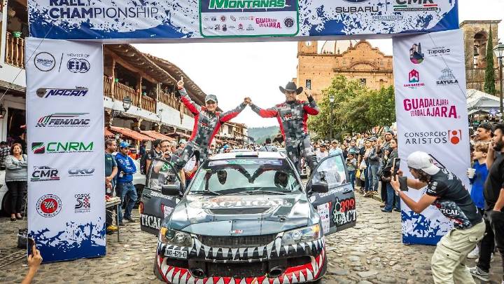 Ricardo Cordero, ganador del Rally Montañas Tapalpa 2025
