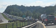 Crash on I-64 Eastbound leaves multiple lanes impacted