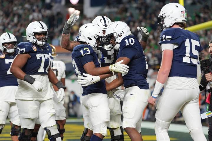 Penn State’s Nick Singleton, Kaytron Allen named to Walker Award watch list