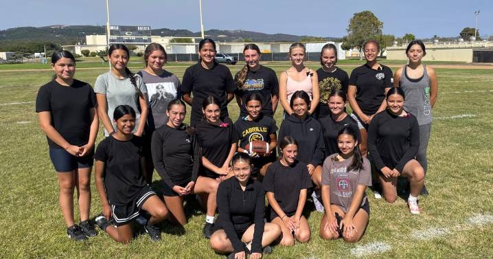 Cabrillo girls flag football team heads into its second season