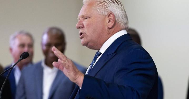 Ford says Ontario school boards to be accountable for spending