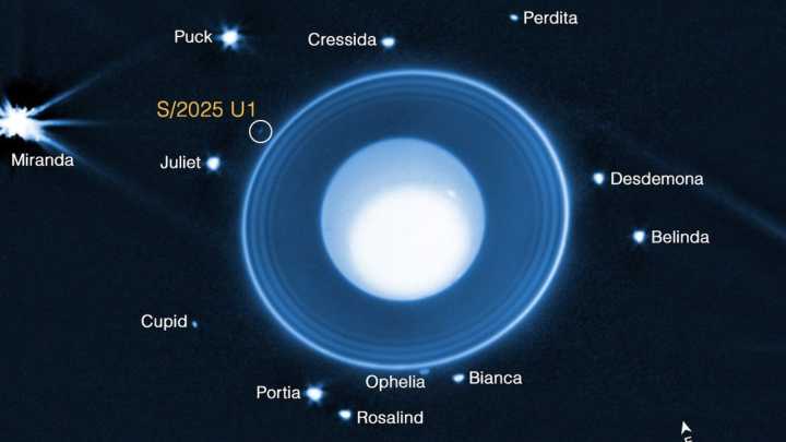 Una nueva luna se suma al listado de satélites naturales que orbitan planetas en nuestro sistema solar