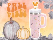 Mickey & Minnie Cutie Ghost Stainless Steel Travel Cup drops online on Aug. 11
