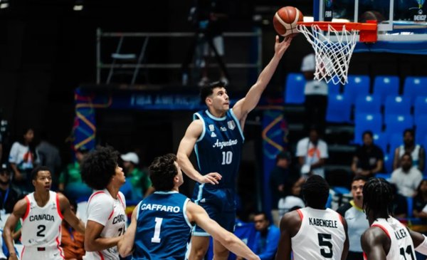 ¡Impresionate! Argentina le cortó el invicto a Canadá y jugará con Brasil la final de la Americup