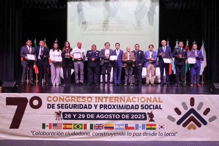 Con la participación de 10 países culmina con éxito el 7° Congreso Internacional de Seguridad y Proximidad Social