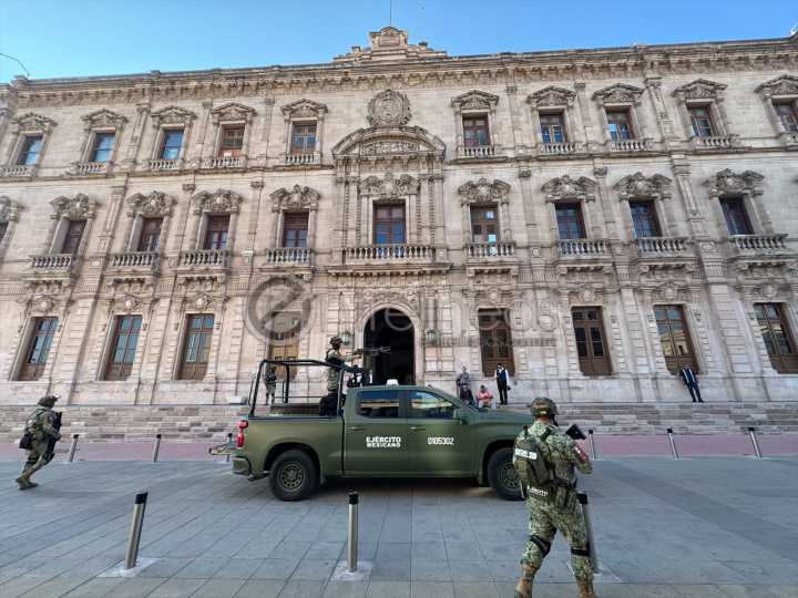 Realizan Mesa de Seguridad en Palacio de Gobierno