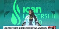 UNO Professor shares overcoming adversity