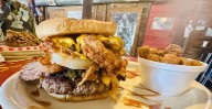 Tracking Down The Jack Daniel's BBQ Burger at Loco Coyote in Glen Rose